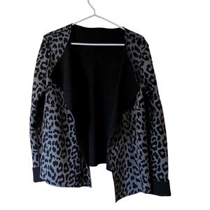 Reversible open blazer